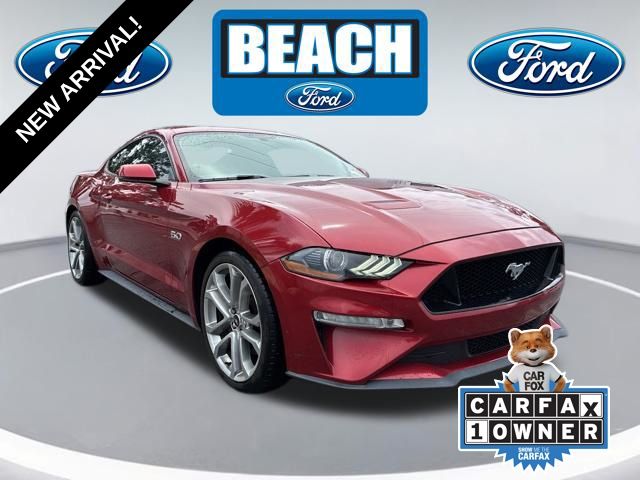 Red Metallic 2020 Ford Mustang Coupe Rear-Wheel Drive 6-Speed Manual