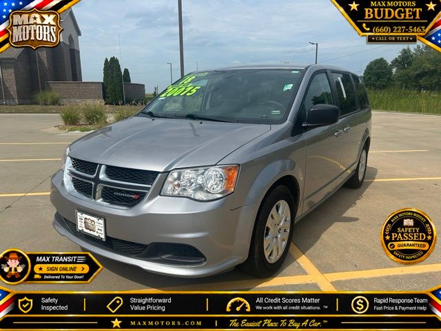 Billet Silver Metallic Clearcoat 2018 Dodge Grand Caravan Minivan Front-Wheel Drive 6-Speed Automatic