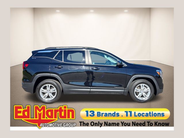 Black (Ebony Twilight Metallic) 2022 GMC Terrain SUV / Crossover All-Wheel Drive 9-Speed Automatic