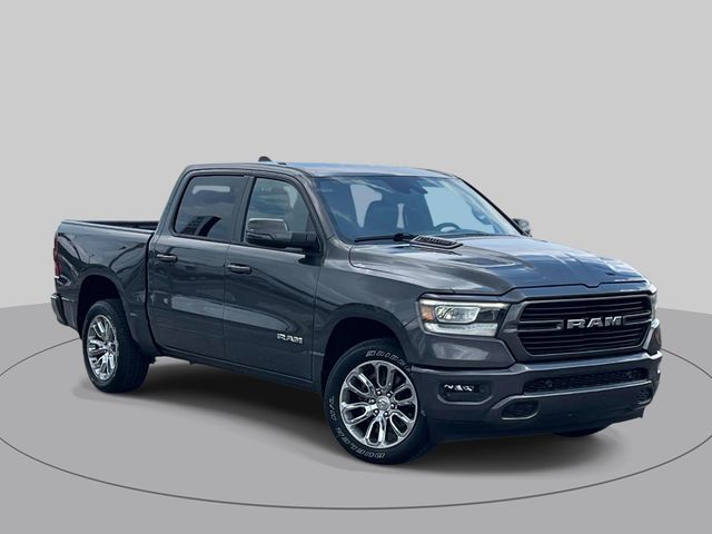 Gray (Granite Crystal Metallic Clearcoat) 2023 RAM 1500 Pickup Truck Four-Wheel Drive 8-Speed Automatic