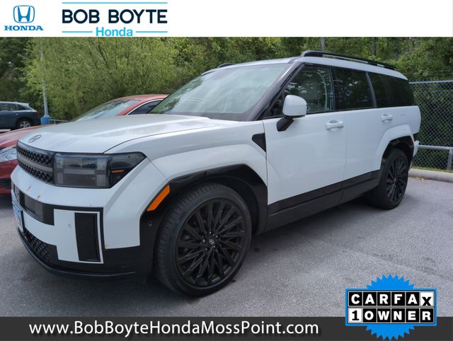 Serenity White 2024 Hyundai Santa Fe Calligraphy FWD SUV / Crossover Front-Wheel Drive Automatic