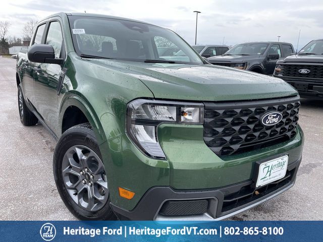Eruption Green 2025 Ford Maverick XLT SuperCrew AWD Pickup Truck All-Wheel Drive 8-Speed Automatic