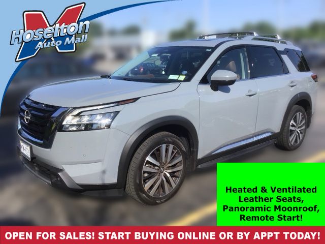 Boulder Gray Pearl 2022 Nissan Pathfinder SUV / Crossover All-Wheel Drive 9-Speed Automatic