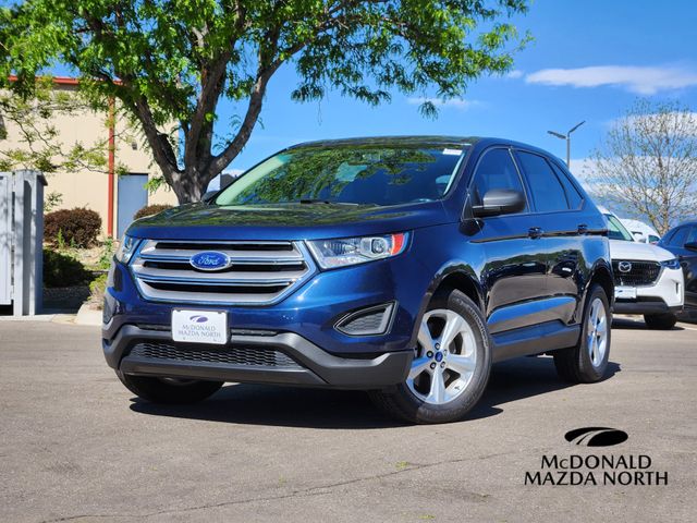 Blue Jeans Metallic 2017 Ford Edge SE AWD SUV / Crossover All-Wheel Drive 6-Speed Automatic
