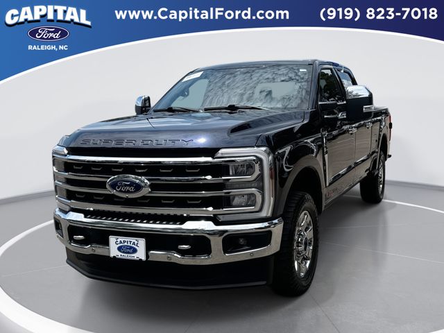 Blue Metallic 2024 Ford F-250 Super Duty Pickup Truck Four-Wheel Drive Automatic