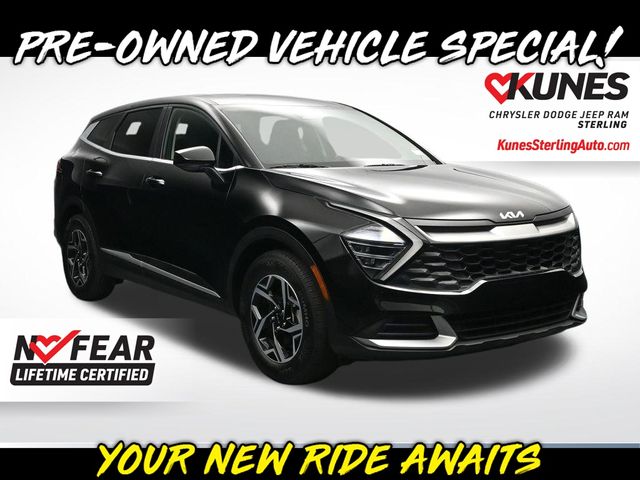 Ebony Black 2025 Kia Sportage SUV / Crossover Front-Wheel Drive 8-Speed Automatic