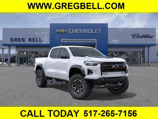 Summit White 2026 Chevrolet Colorado Pickup Truck Four-Wheel Drive 8-Speed Automatic