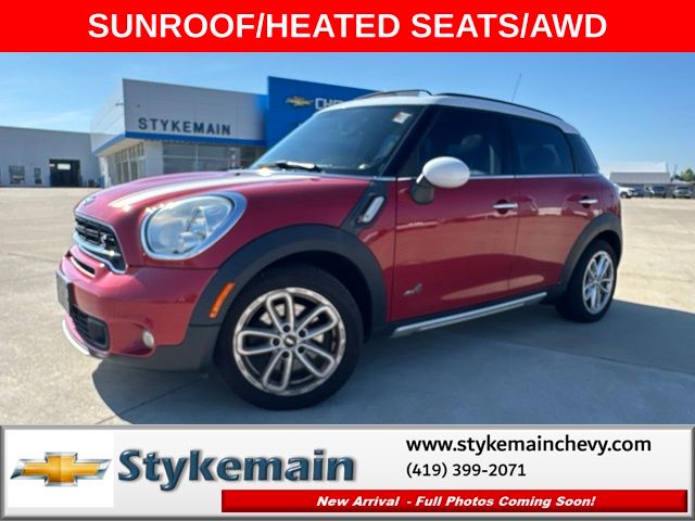 Blazing Red 2015 MINI Countryman SUV / Crossover All-Wheel Drive 6-Speed Automatic