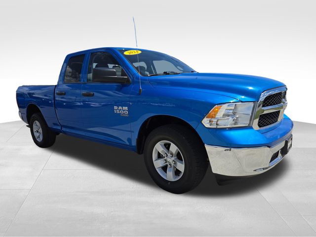 Hydro Blue Pearlcoat 2024 RAM 1500 Pickup Truck Four-Wheel Drive 8-Speed Automatic