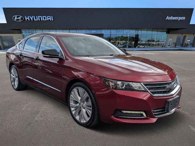 Red Tintcoat 2016 Chevrolet Impala Sedan Front-Wheel Drive 6-Speed Automatic Overdrive