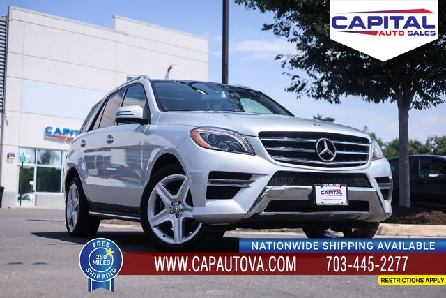 Silver 2015 Mercedes-Benz M-Class ML 350 4MATIC SUV / Crossover All-Wheel Drive 7-Speed Automatic
