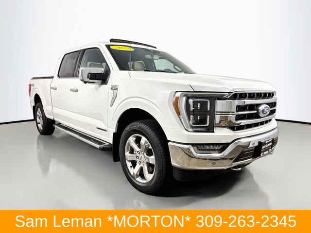 Star White Metallic Tri-Coat 2022 Ford F-150 Pickup Truck Four-Wheel Drive Automatic