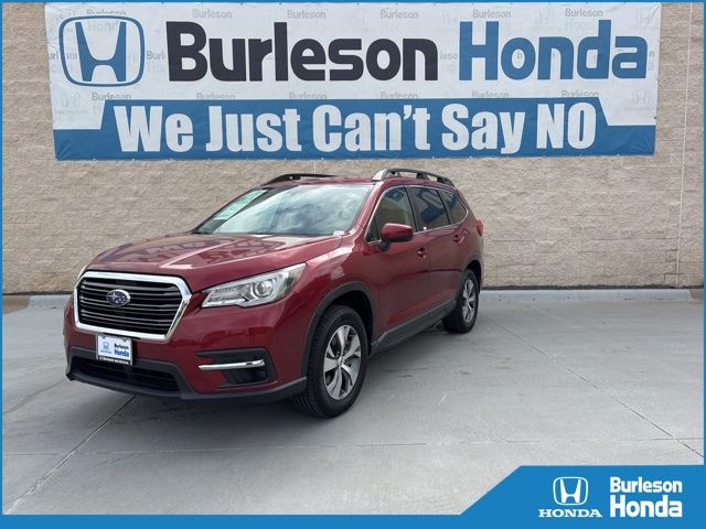 Crimson Red Pearl 2021 Subaru Ascent Premium 7-Passenger AWD SUV / Crossover All-Wheel Drive Continuously Variable Transmission