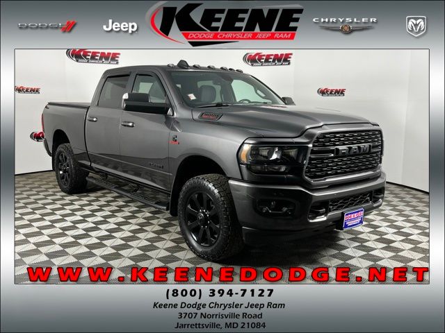Gray (Granite Crystal Metallic Clearcoat) 2022 RAM 2500 Big Horn Crew Cab 4WD Pickup Truck Four-Wheel Drive 6-Speed Automatic