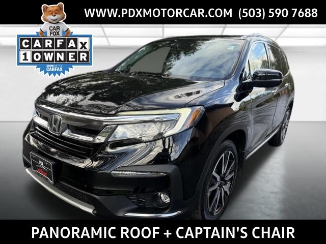 Black 2020 Honda Pilot Elite AWD SUV / Crossover All-Wheel Drive 9-Speed Automatic