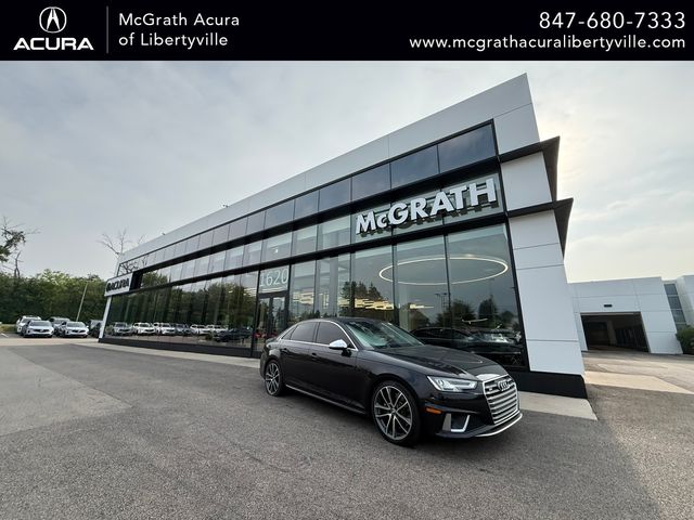 Black Metallic 2019 Audi S4 Sedan All-Wheel Drive 8-Speed Automatic