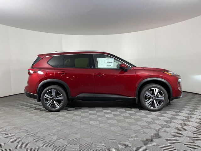 2025 Scarlet Ember Tintcoat Nissan Rogue SL FWD SUV