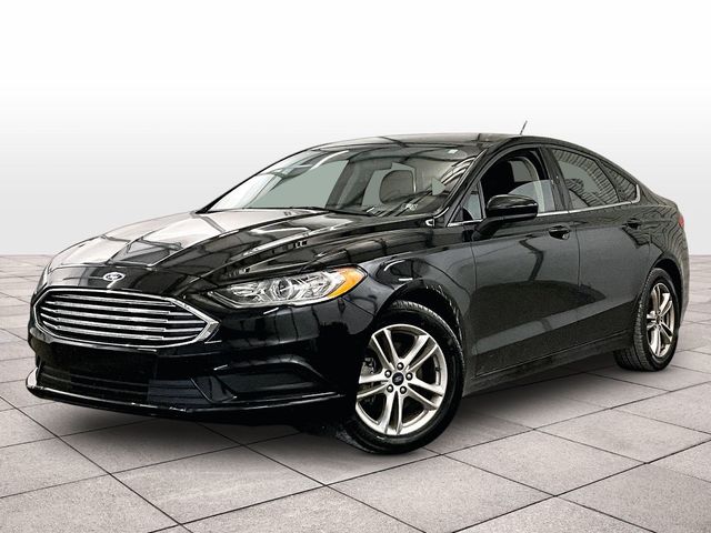 Shadow Black 2018 Ford Fusion SE Sedan Front-Wheel Drive 6-Speed Automatic