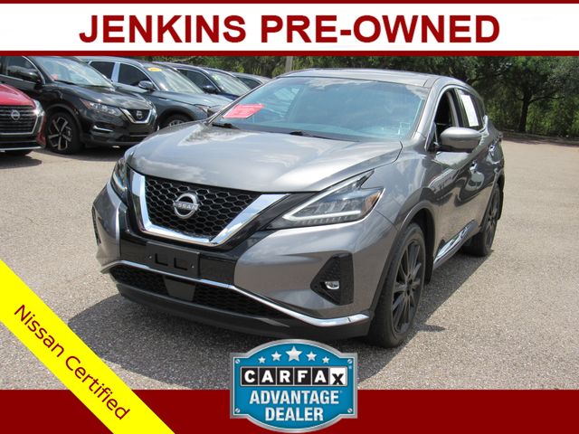Gray (Gun Metallic) 2024 Nissan Murano SUV / Crossover Front-Wheel Drive Continuously Variable Transmission