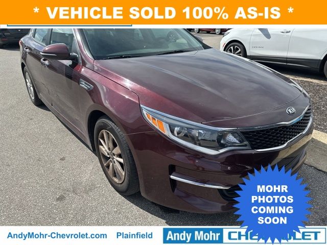 Red (Sangria) 2017 Kia Optima LX Sedan Front-Wheel Drive 6-Speed Automatic
