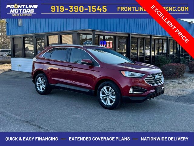 Ruby Red Metallic Tinted Clearcoat 2019 Ford Edge SEL FWD SUV / Crossover Front-Wheel Drive 8-Speed Automatic
