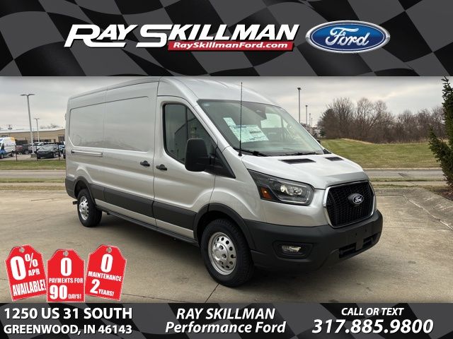 Ingot Silver Metallic 2026 Ford Transit Cargo Van All-Wheel Drive