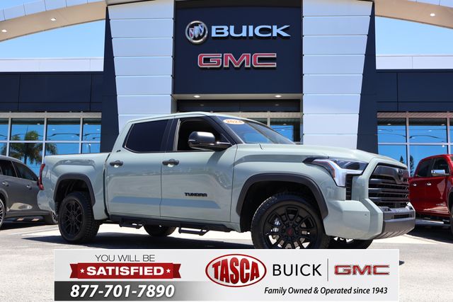 Lunar Rock 2024 Toyota Tundra SR5 CrewMax Cab 4WD Pickup Truck Four-Wheel Drive Automatic