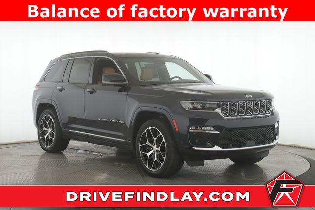 Midnight Sky 2024 Jeep Grand Cherokee Summit Reserve 4WD SUV / Crossover Four-Wheel Drive 8-Speed Automatic