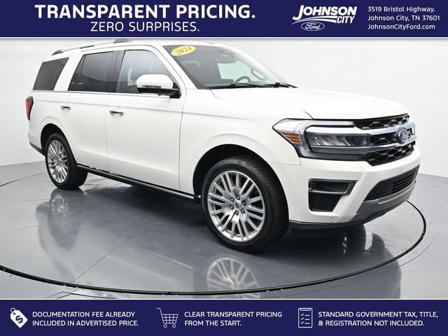 Star White Metallic Tri-Coat 2024 Ford Expedition SUV / Crossover Four-Wheel Drive Automatic