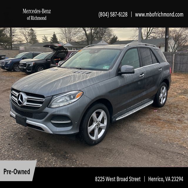 2019 Mercedes-Benz GLE 400 4MATIC