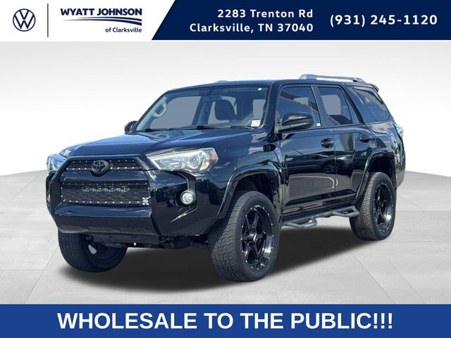Midnight Black Metallic 2016 Toyota 4Runner SUV / Crossover 4X2 5-Speed Automatic Overdrive
