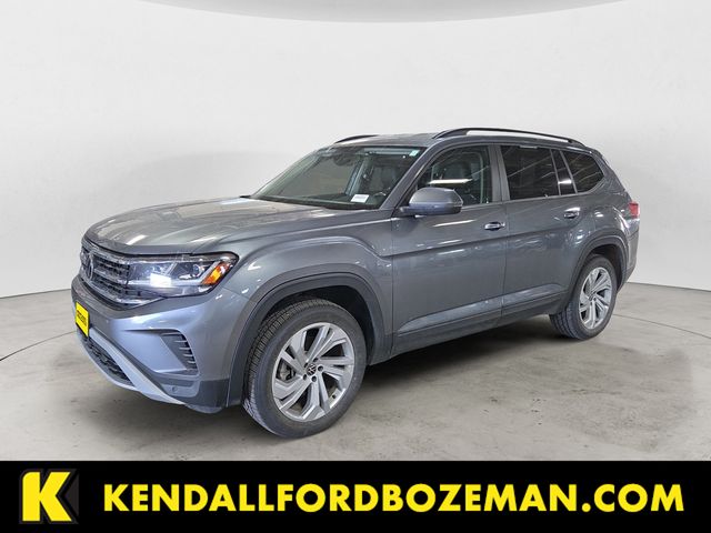 Platinum Gray Metallic 2021 Volkswagen Atlas V6 SE 4Motion with Technology SUV / Crossover All-Wheel Drive 8-Speed Automatic