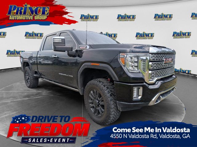 Black (Ebony Twilight Metallic) 2021 GMC Sierra 2500HD Pickup Truck Four-Wheel Drive Automatic