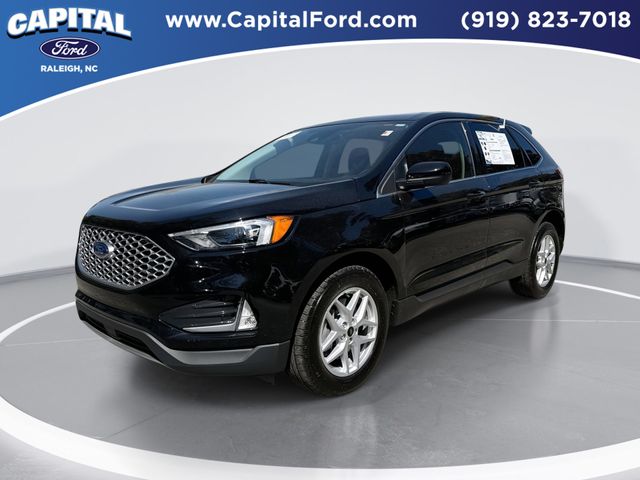 Agate Black Metallic 2024 Ford Edge SUV / Crossover All-Wheel Drive 8-Speed Automatic