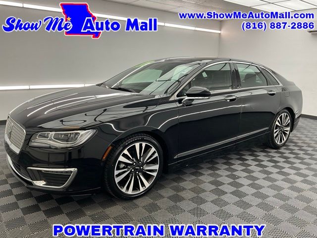 Black Metallic 2019 Lincoln MKZ Hybrid Reserve II FWD Sedan Front-Wheel Drive Continuously Variable Transmission