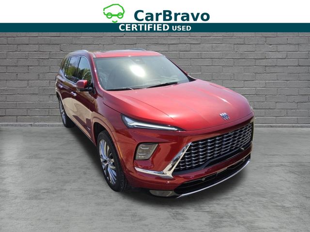 Cherry Red Tintcoat 2025 Buick Enclave SUV / Crossover Four-Wheel Drive 8-Speed Automatic