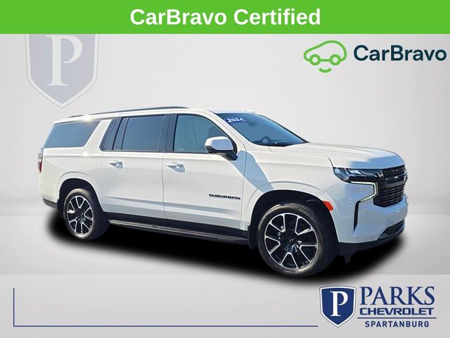 Summit White 2024 Chevrolet Suburban SUV / Crossover Four-Wheel Drive