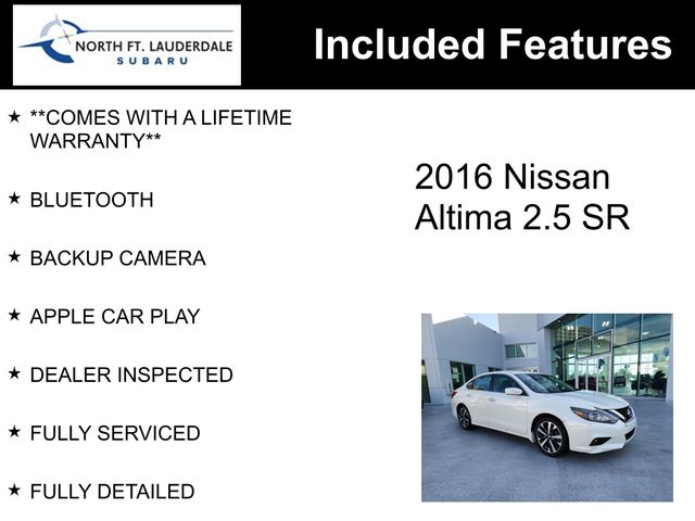 2016 Nissan Altima 2.5 SR 2