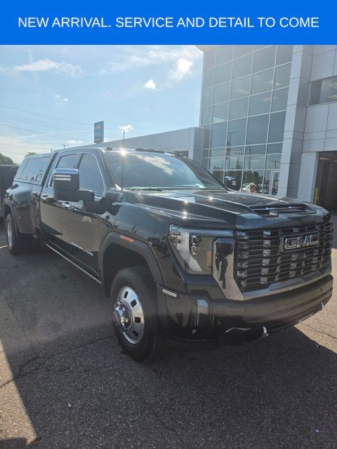 Onyx Black 2024 GMC Sierra 3500HD Pickup Truck Four-Wheel Drive Automatic