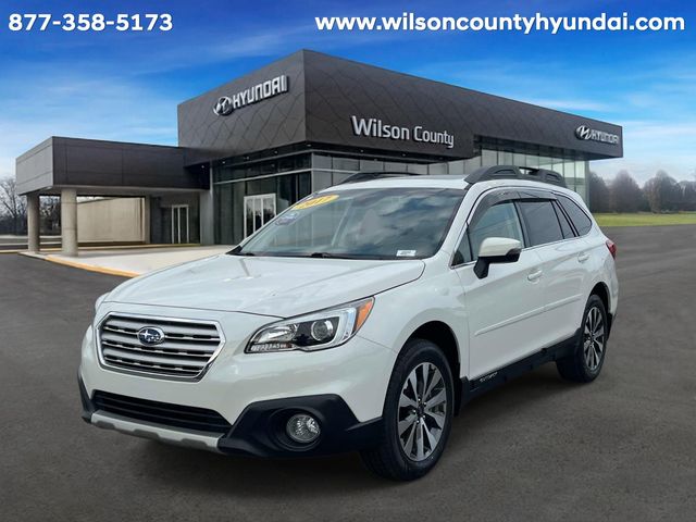 Crystal White Pearl 2017 Subaru Outback 2.5i Limited AWD Wagon All-Wheel Drive Continuously Variable Transmission