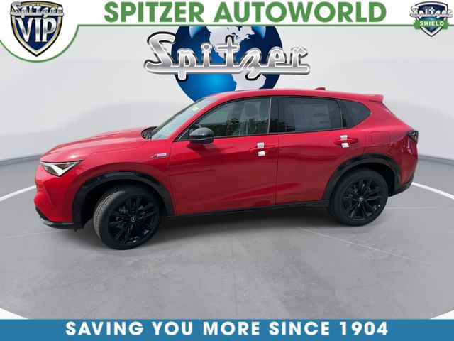 2026 Acura ADX A-Spec Advance Package Red at Spitzer Acura