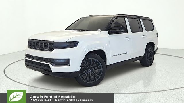 Bright White Clearcoat 2024 Jeep Grand Wagoneer SUV / Crossover Four-Wheel Drive 8-Speed Automatic