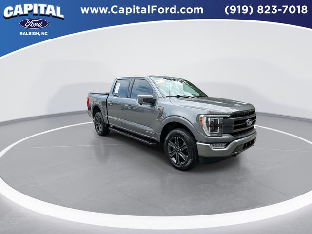 Certified Used 2023 Carbonized Gray Metallic Ford Lariat image 2