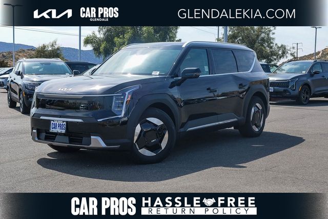 Ebony Black 2026 Kia EV9 Wind AWD SUV / Crossover All-Wheel Drive 1-Speed Automatic