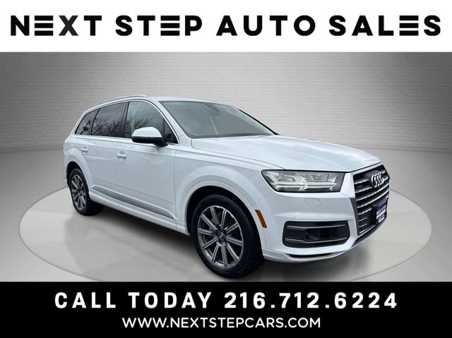 Glacier White Metallic 2018 Audi Q7 3.0 TFSI quattro Prestige SUV / Crossover All-Wheel Drive 8-Speed Automatic