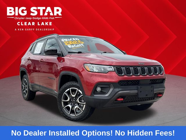 2025 Jeep Compass Trailhawk Red at Cook Ford