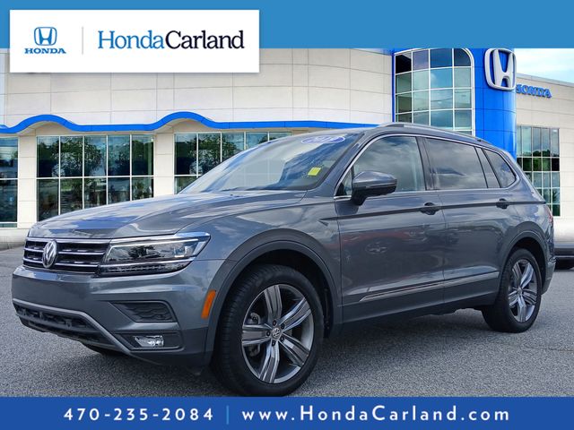 Platinum Gray Metallic 2019 Volkswagen Tiguan SUV / Crossover All-Wheel Drive 8-Speed Automatic