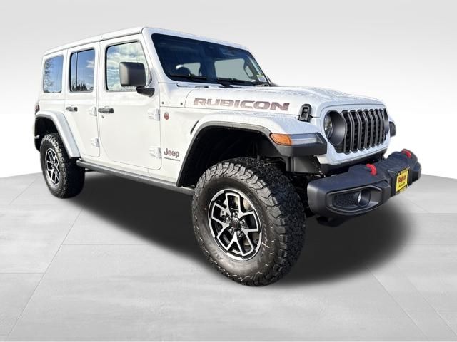 Bright White Clearcoat 2026 Jeep Wrangler SUV / Crossover Four-Wheel Drive 8-Speed Automatic