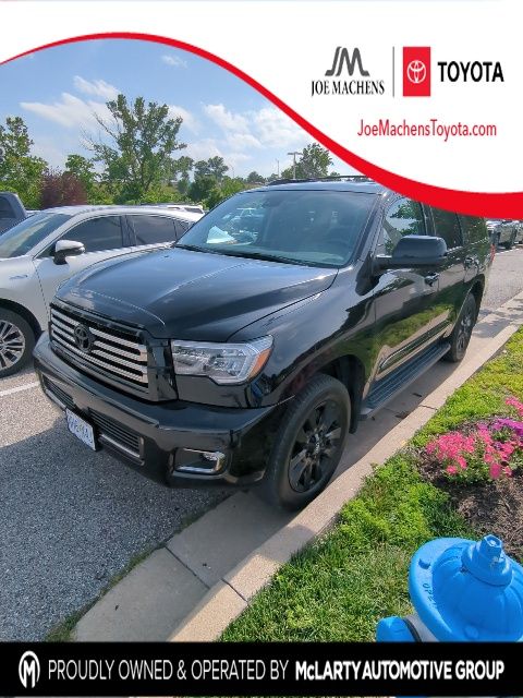 Midnight Black Metallic 2021 Toyota Sequoia SUV / Crossover Four-Wheel Drive 6-Speed Automatic