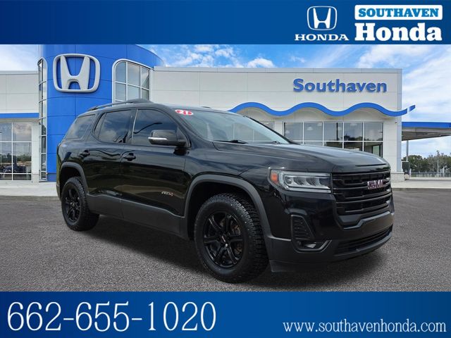 Black (Ebony Twilight Metallic) 2021 GMC Acadia SUV / Crossover Four-Wheel Drive 9-Speed Automatic